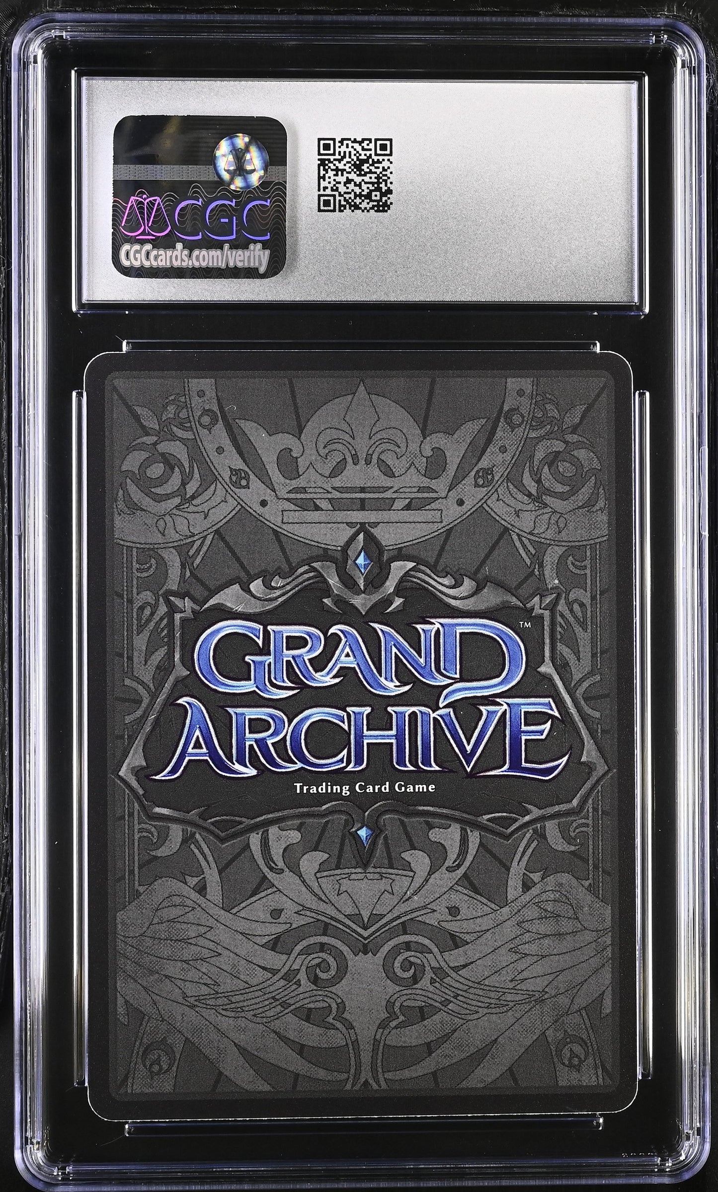CGC 10 - Wandering Glaivier P25 EN-016 Card Pro Magazine Promo - Grand Archive
