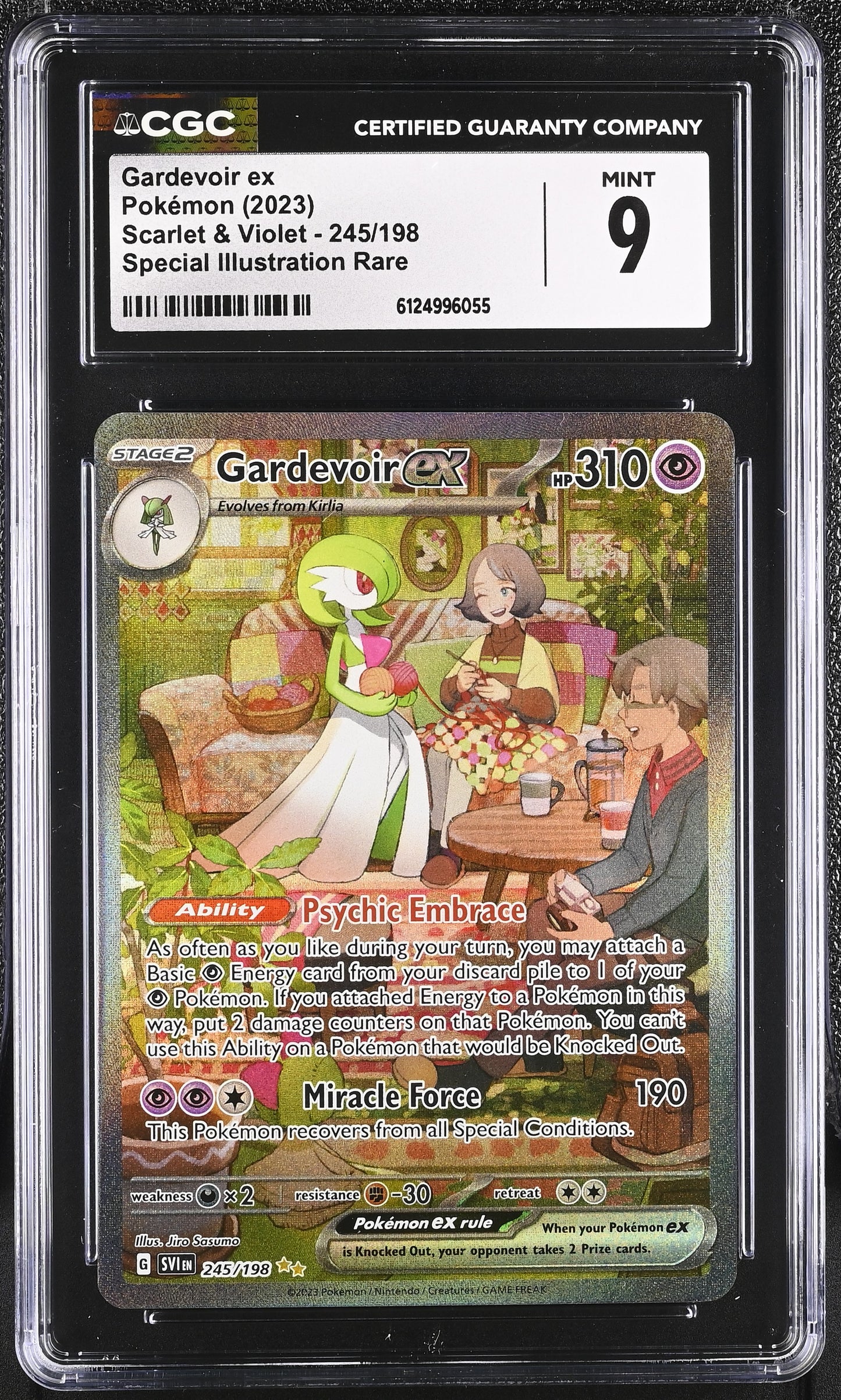 CGC 9 - Gardevoir ex 245/198 SIR SV Scarlet & Violet Base Set x055 - Pokemon