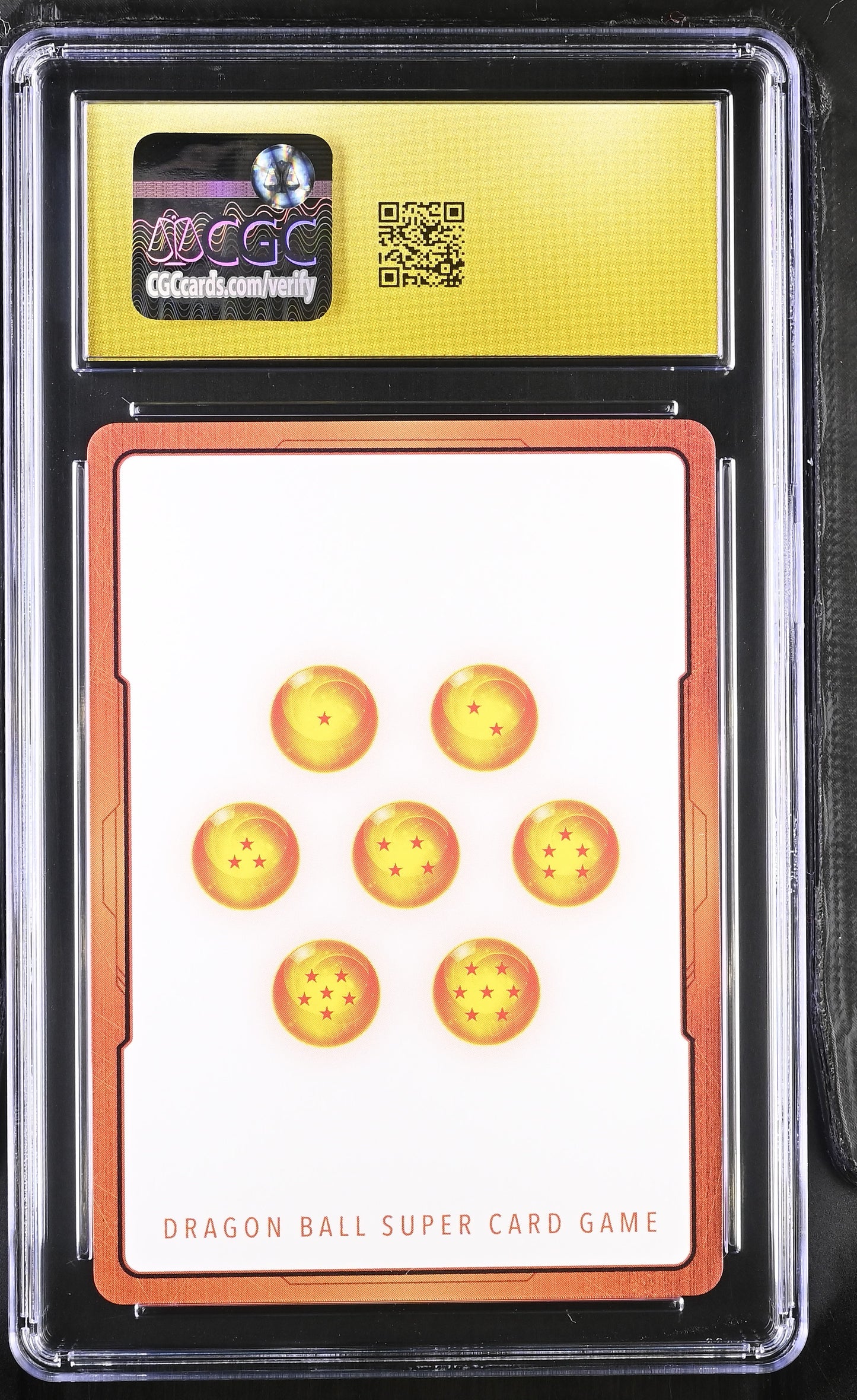 CGC 10 PRISTINE - Energy Marker Dragon Balls E-05 JPN Fusion World x247 - DBS