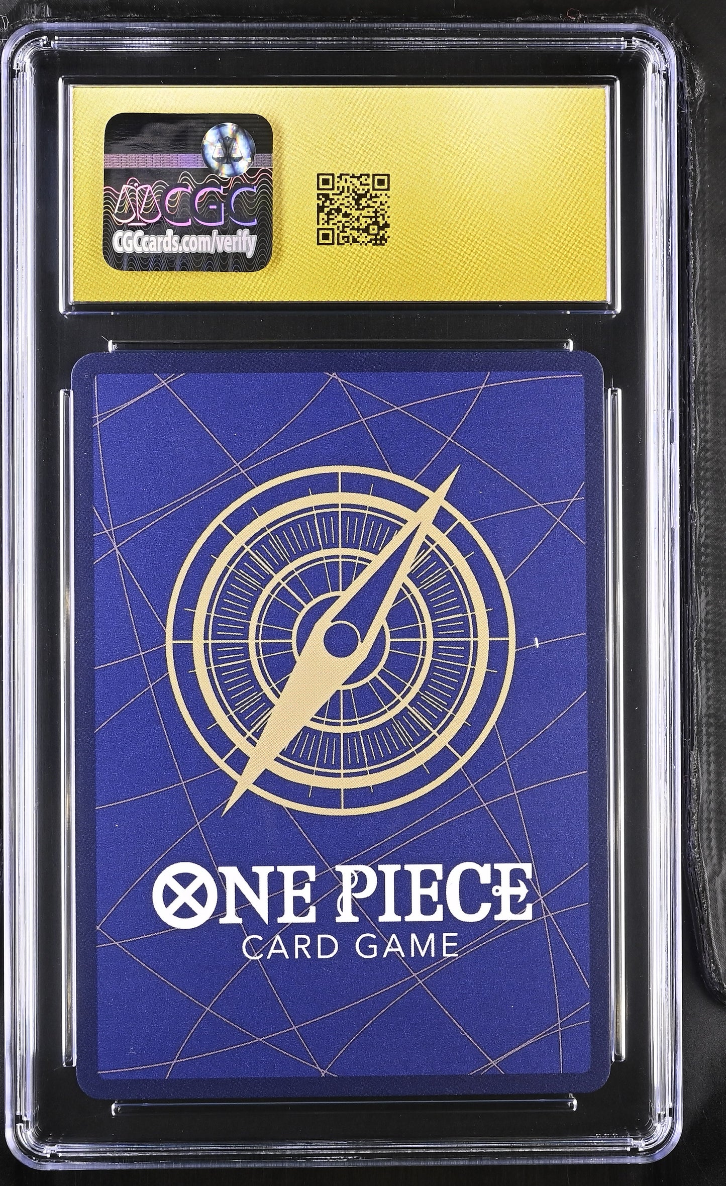 CGC 10 Pristine - Monkey D. Luffy OP05-119 SEC JPN x273 - One Piece