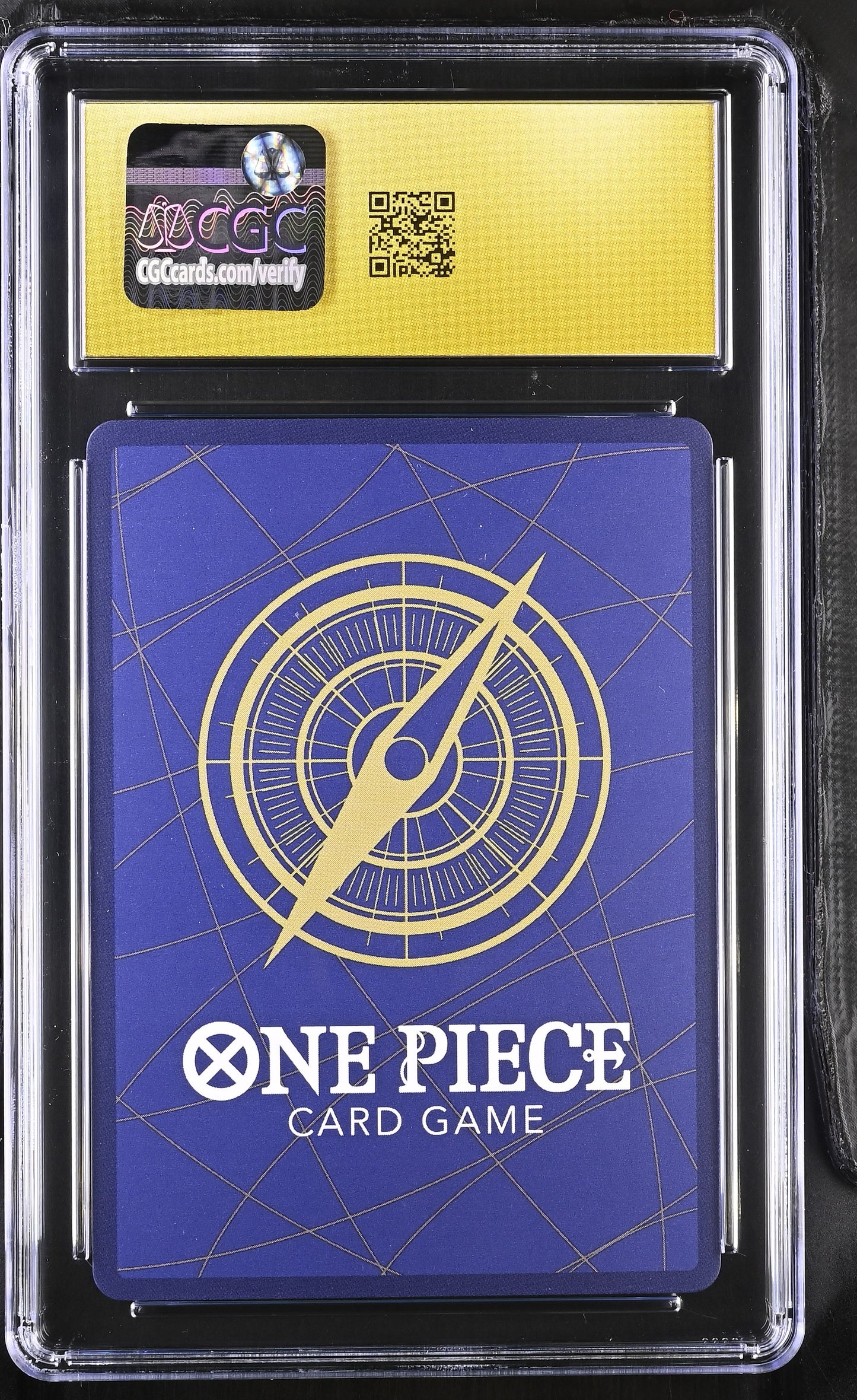 CGC 10 Pristine - Monkey D. Luffy OP05-119 SEC EN 2nd Ann. JPN x275 - One Piece