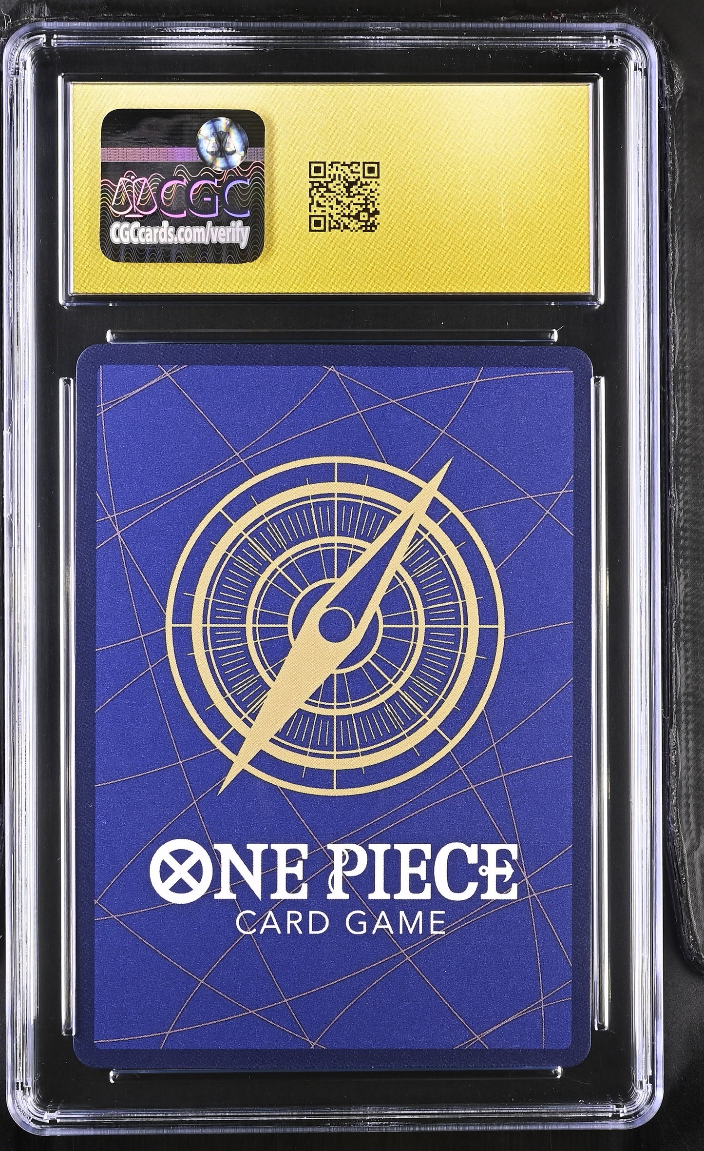 CGC 10 Pristine - Monkey D. Luffy OP11-118 SEC Manga Alt JPN x297 - One Piece