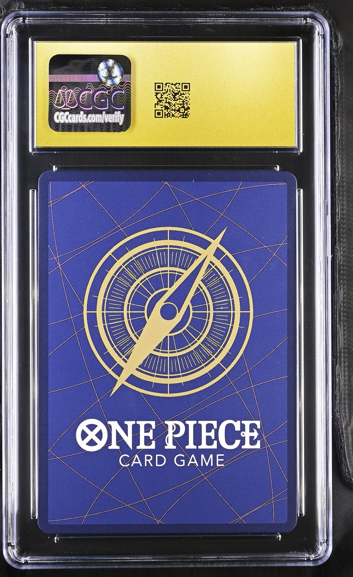 CGC 10 Pristine - Monkey D. Luffy P-041 SD: Purple Luffy JPN x298 - One Piece
