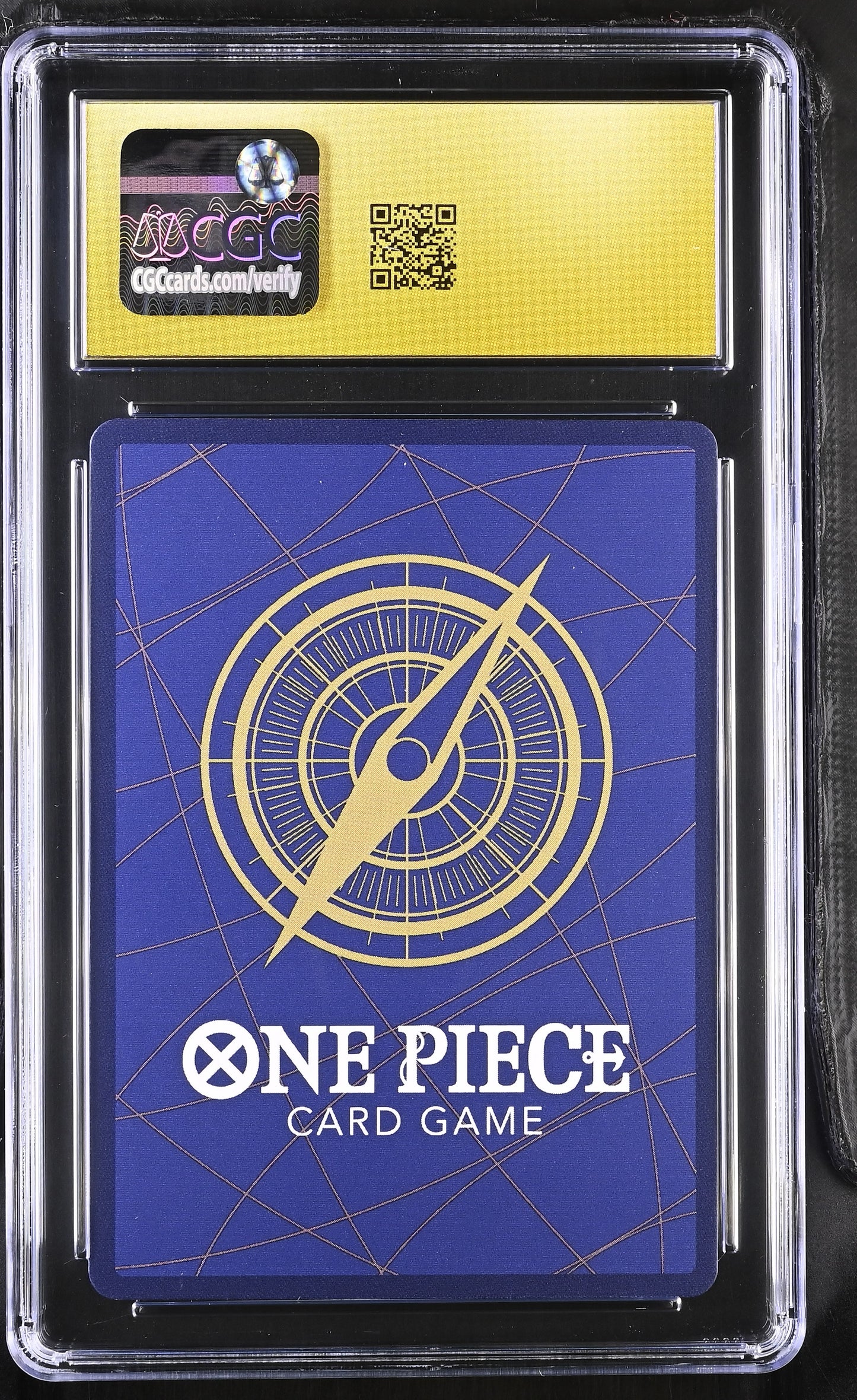 CGC 10 Pristine - Monkey D. Luffy P-041 SD: Purple Luffy JPN x299 - One Piece