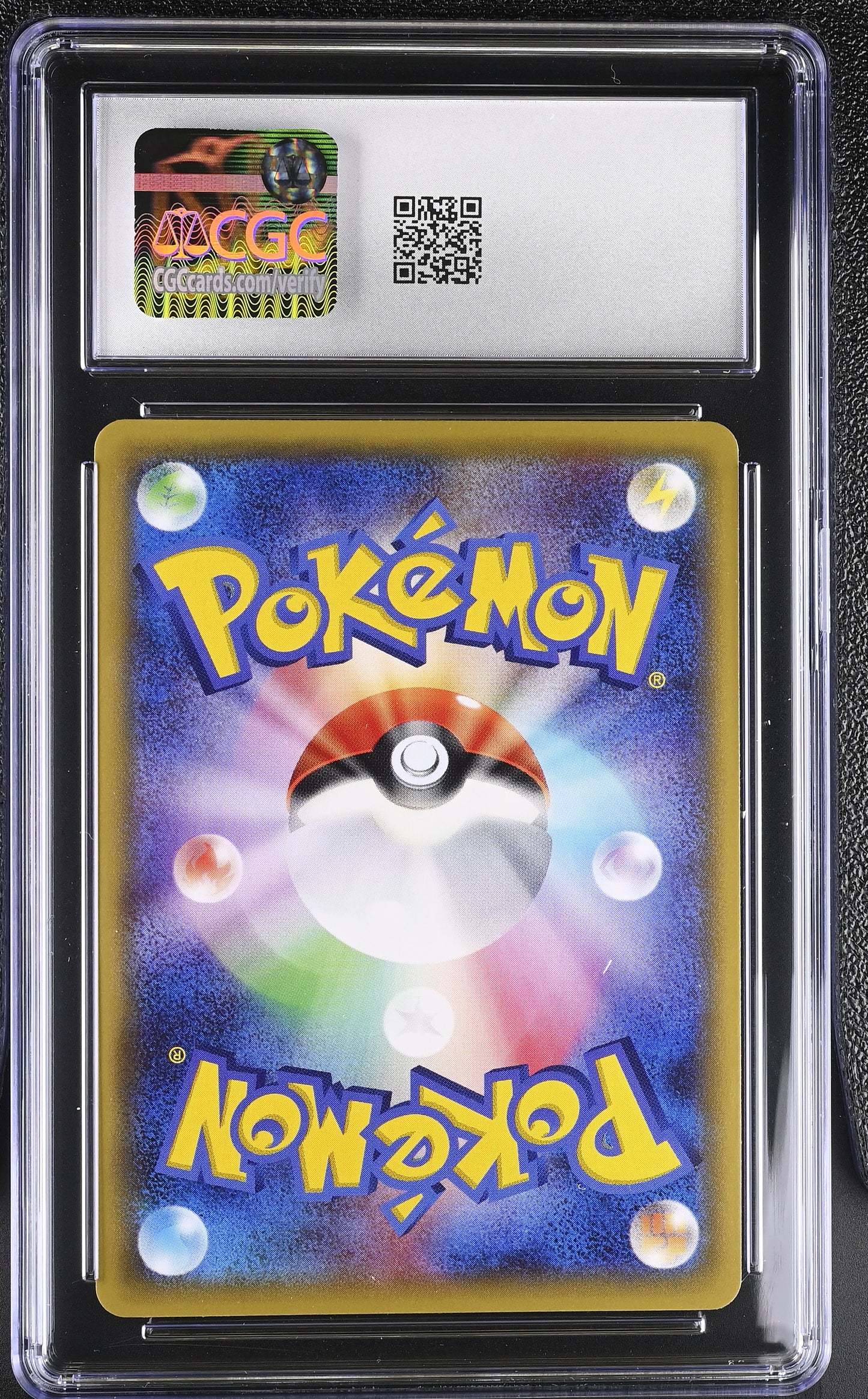 CGC AUTH - Poncho-Wearing Pikachu 203/XY-P Japanese Promo 241 - Pokemon
