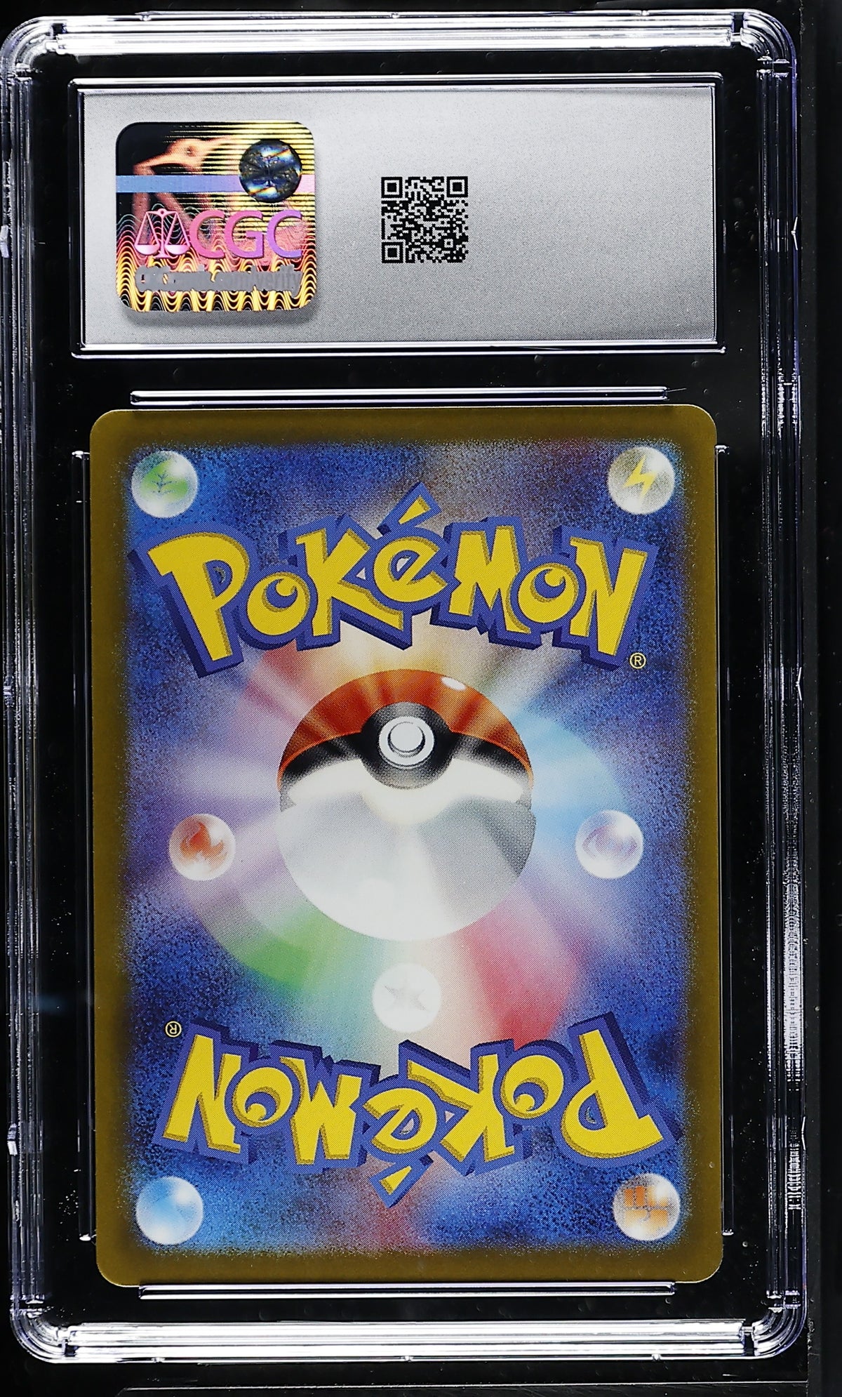 CGC 10 - Ninetales 110/108 Art Rare SV3 Ruler Of The Black Flame x036 - Pokemon
