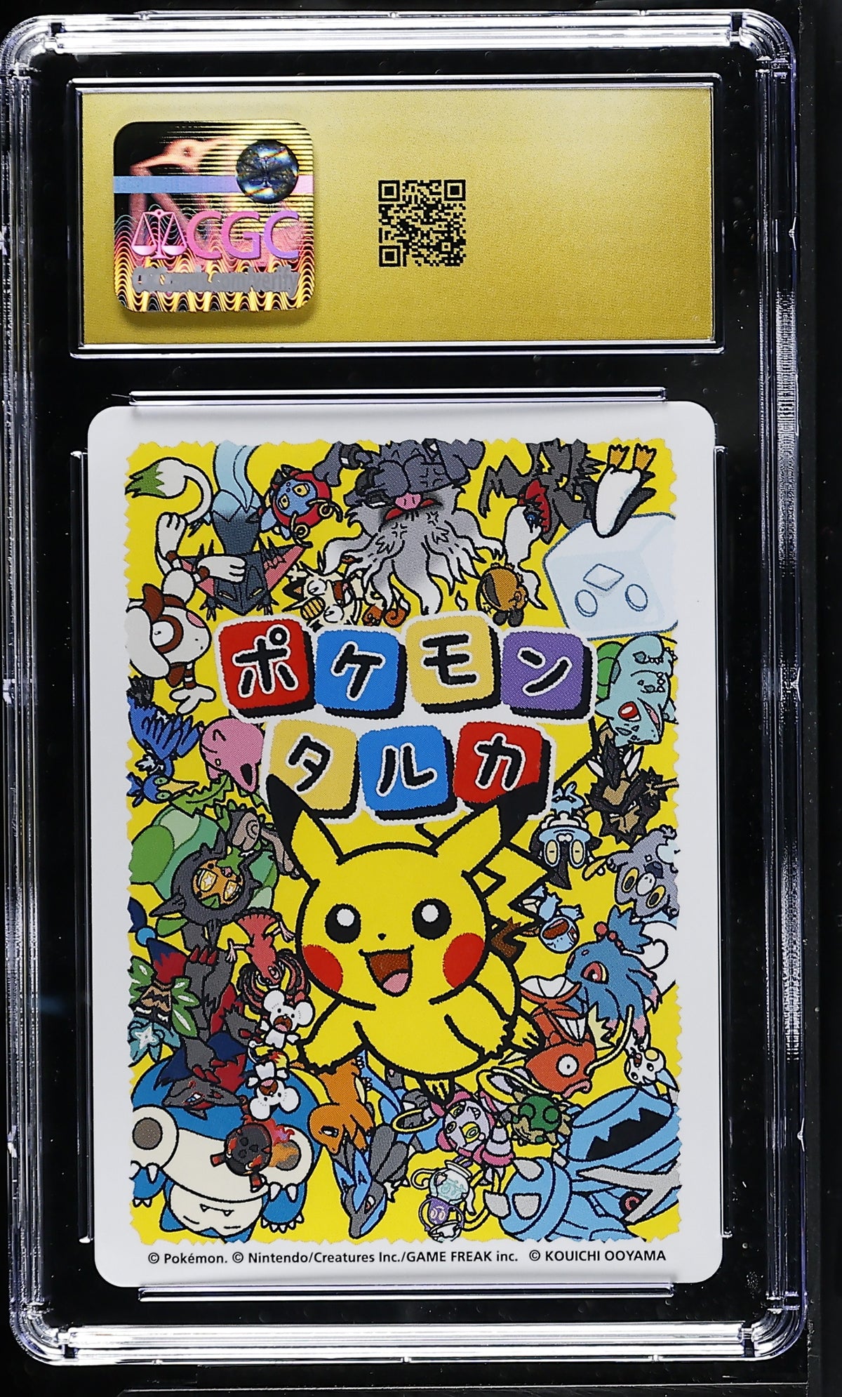 CGC 10 PRISTINE - Pikachu Taruka Playing Cards x136 - Pokemon