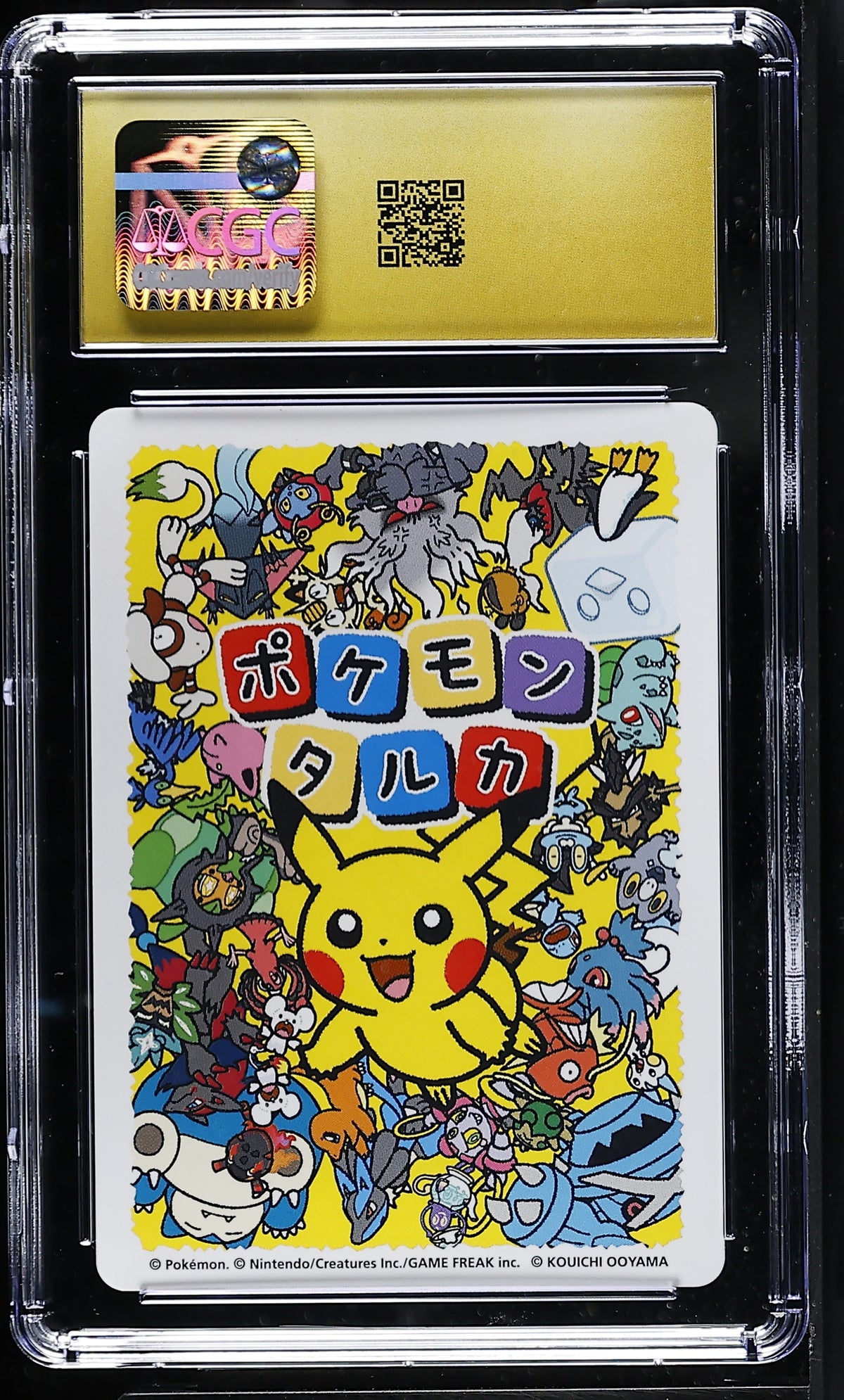 CGC 10 PRISTINE - Pachirisu Taruka Playing Cards x137 - Pokemon