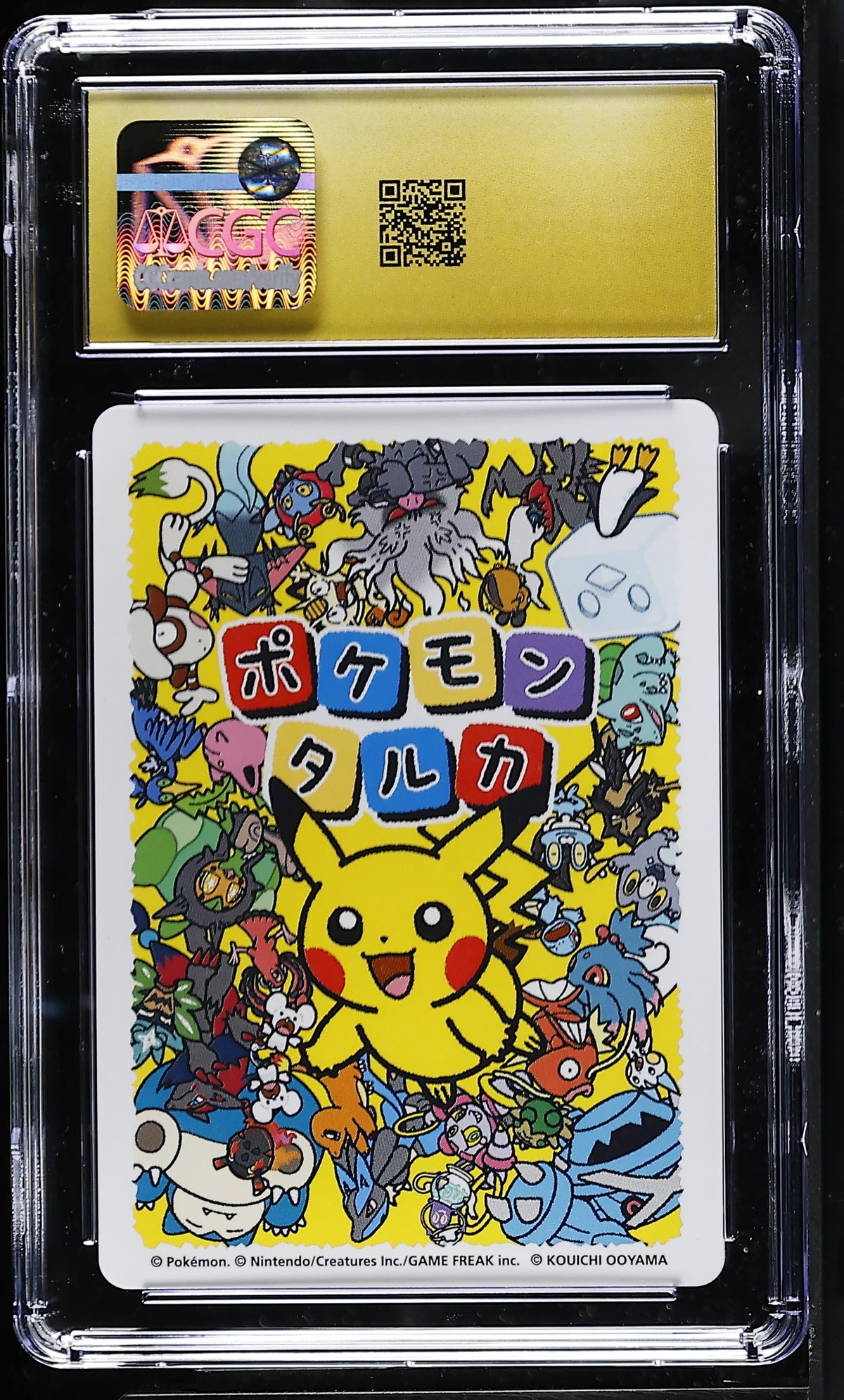 CGC 10 PRISTINE - Charmander Taruka Playing Cards x140 - Pokemon