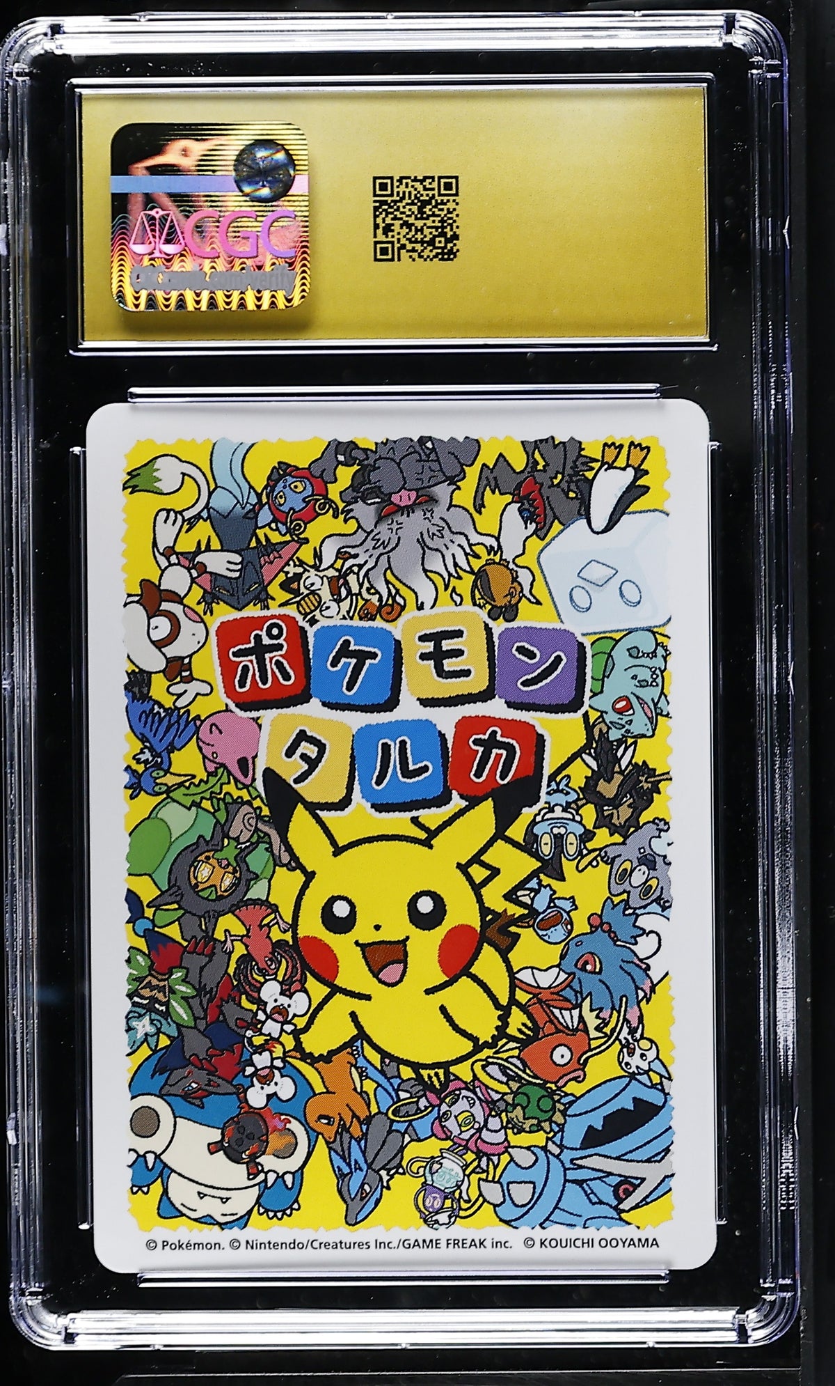 CGC 10 PRISTINE - Tandemaus Taruka Playing Cards x146 - Pokemon