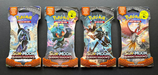Pokemon TCG: S&M Burning Shadows Sleeved Booster (1 x Art Set) [JEC] - Sealed