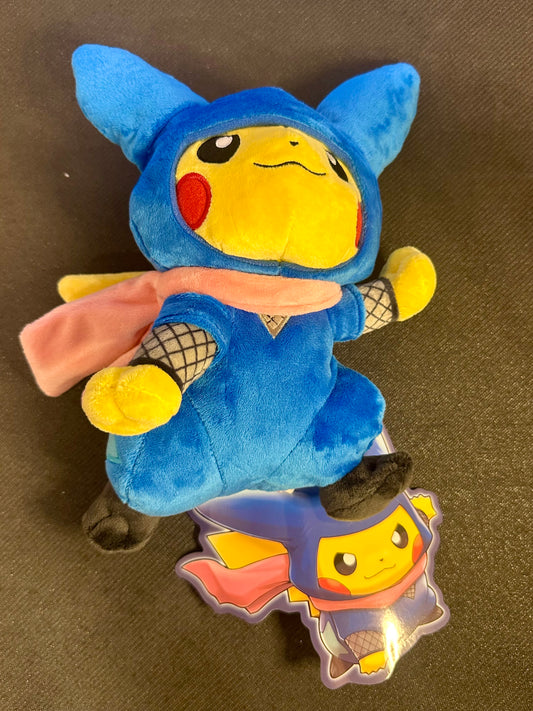Pokemon Center Japan Exclusive Pikachu Greninja Outfit Plush w/ Tag - Accessories