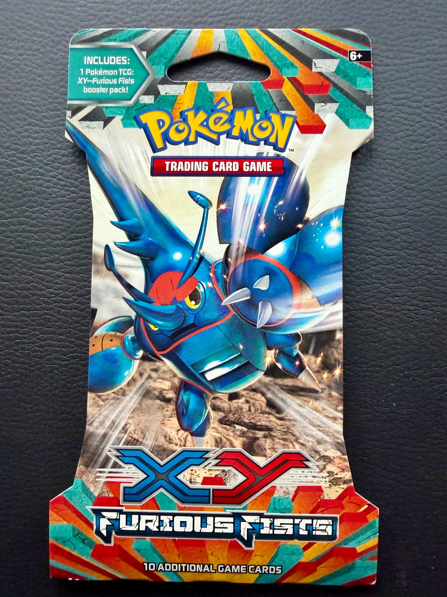 Pokemon TCG: XY Furious Fist Sleeved Booster (1 x M Heracross) [JEC] - Sealed