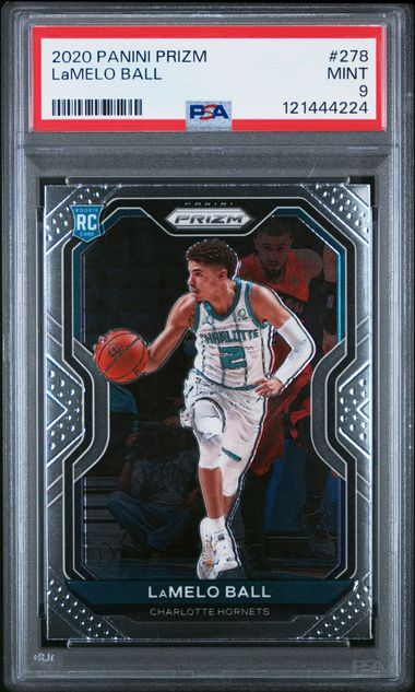 PSA 9 - Lamelo Ball 2020 Panini Prizm #278 - Basketball