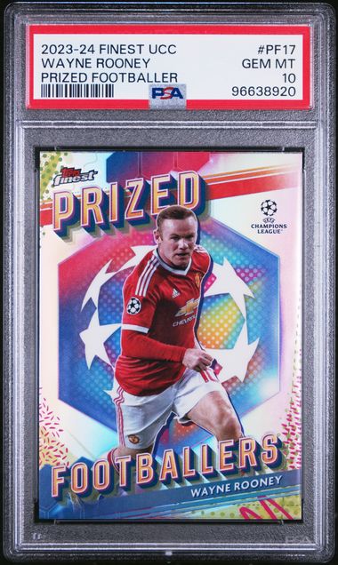 PSA 10 - Wayne Rooney 2023-24 PF17 Topps Prized Footballer - Football