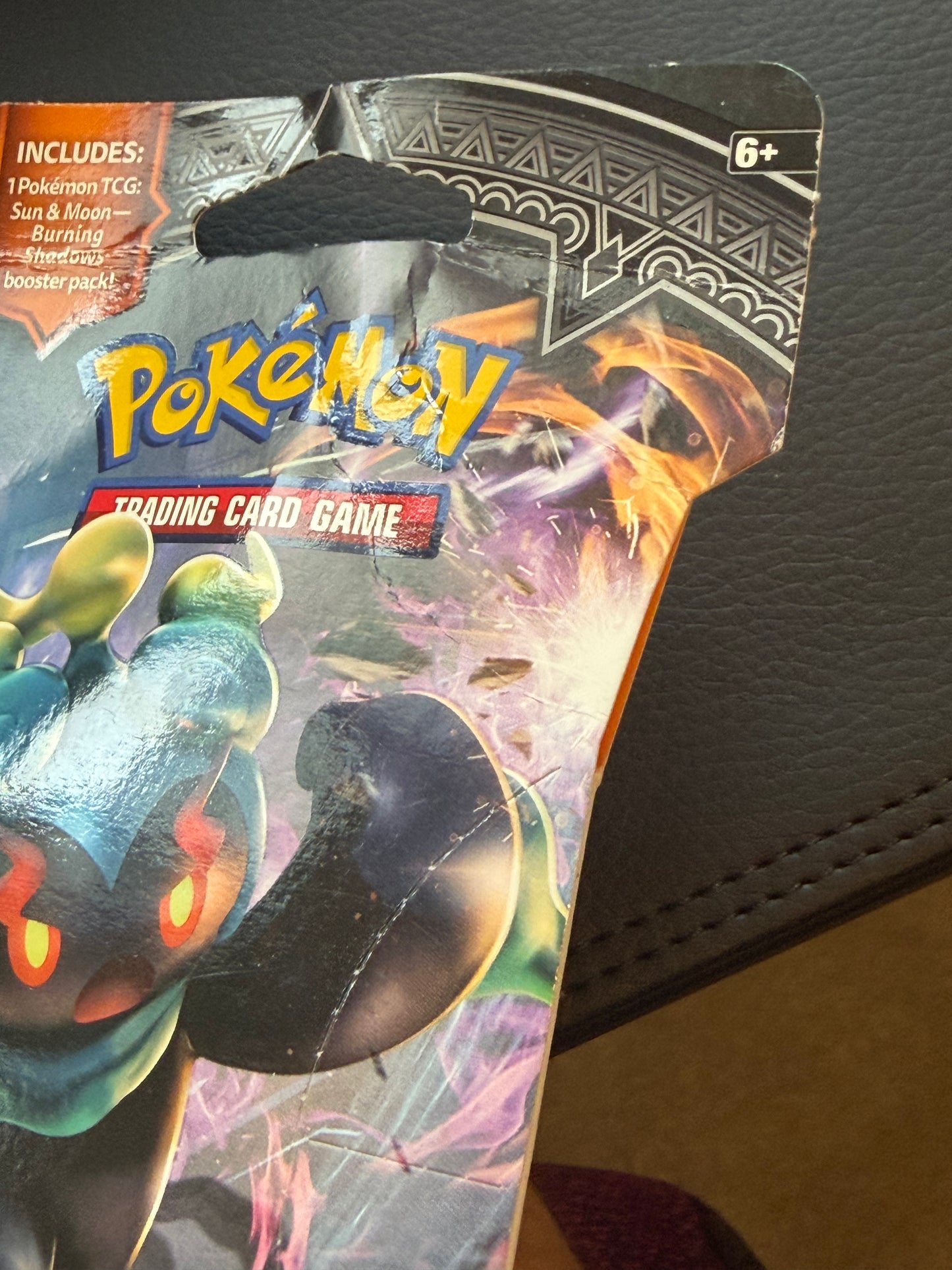 Pokemon TCG: S&M Burning Shadows Sleeved Booster (1 x Marshadow) [JEC] - Sealed