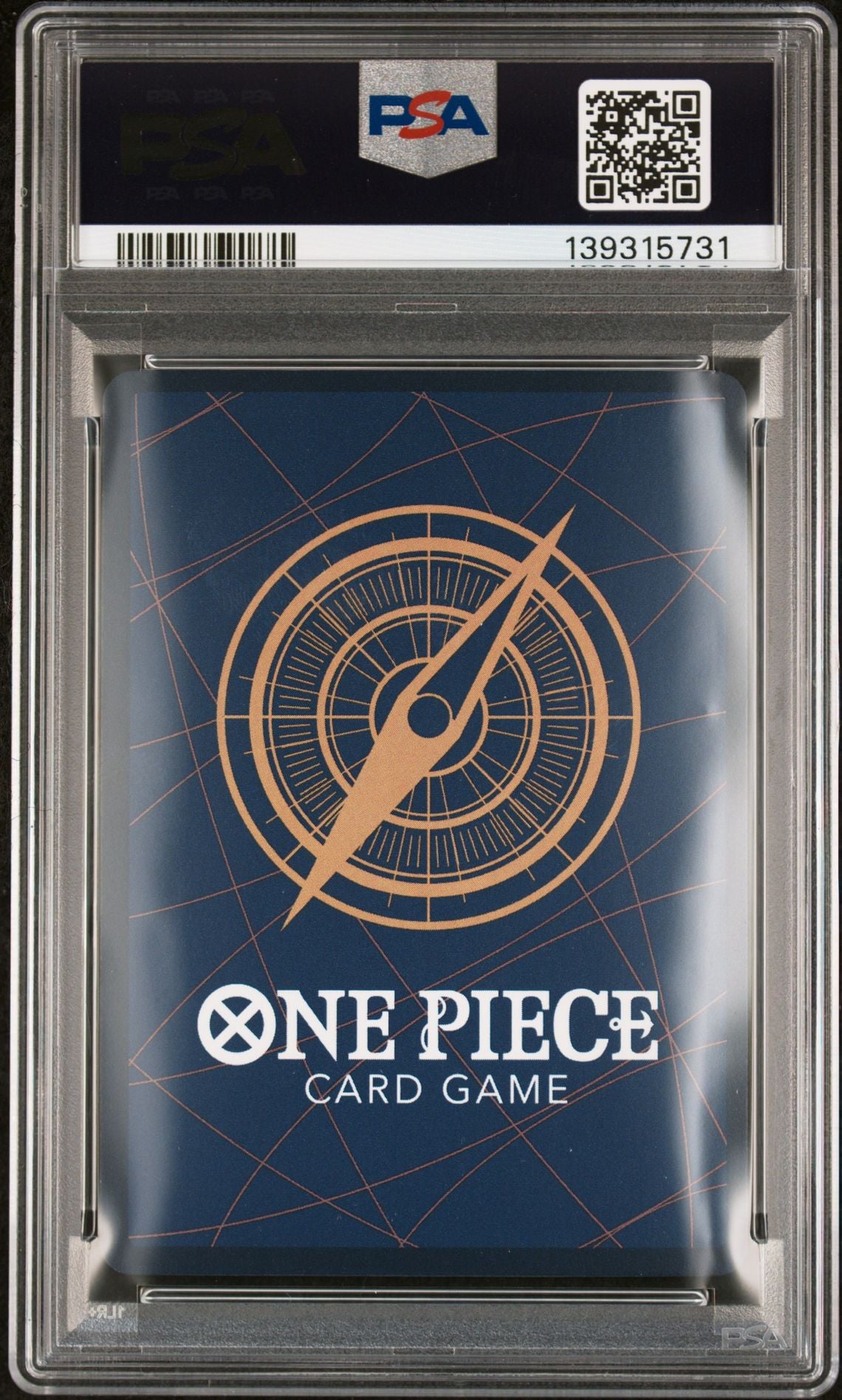 PSA 10 - Monkey D. Luffy 3rd Anniversary SILVER OP05-119 SEC Japanese - One Piece