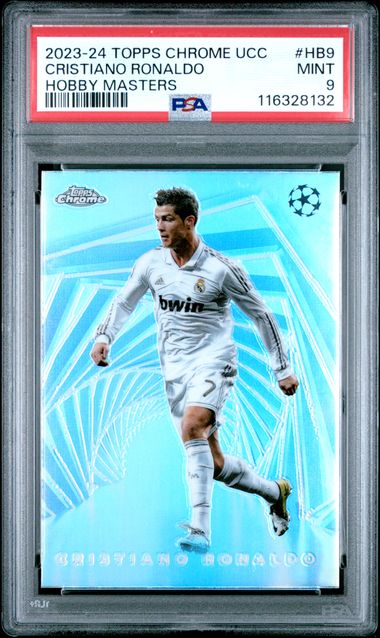 PSA 9 - Ronaldo Topps Chrome Hobby Masters 23-24 HB9 - Football