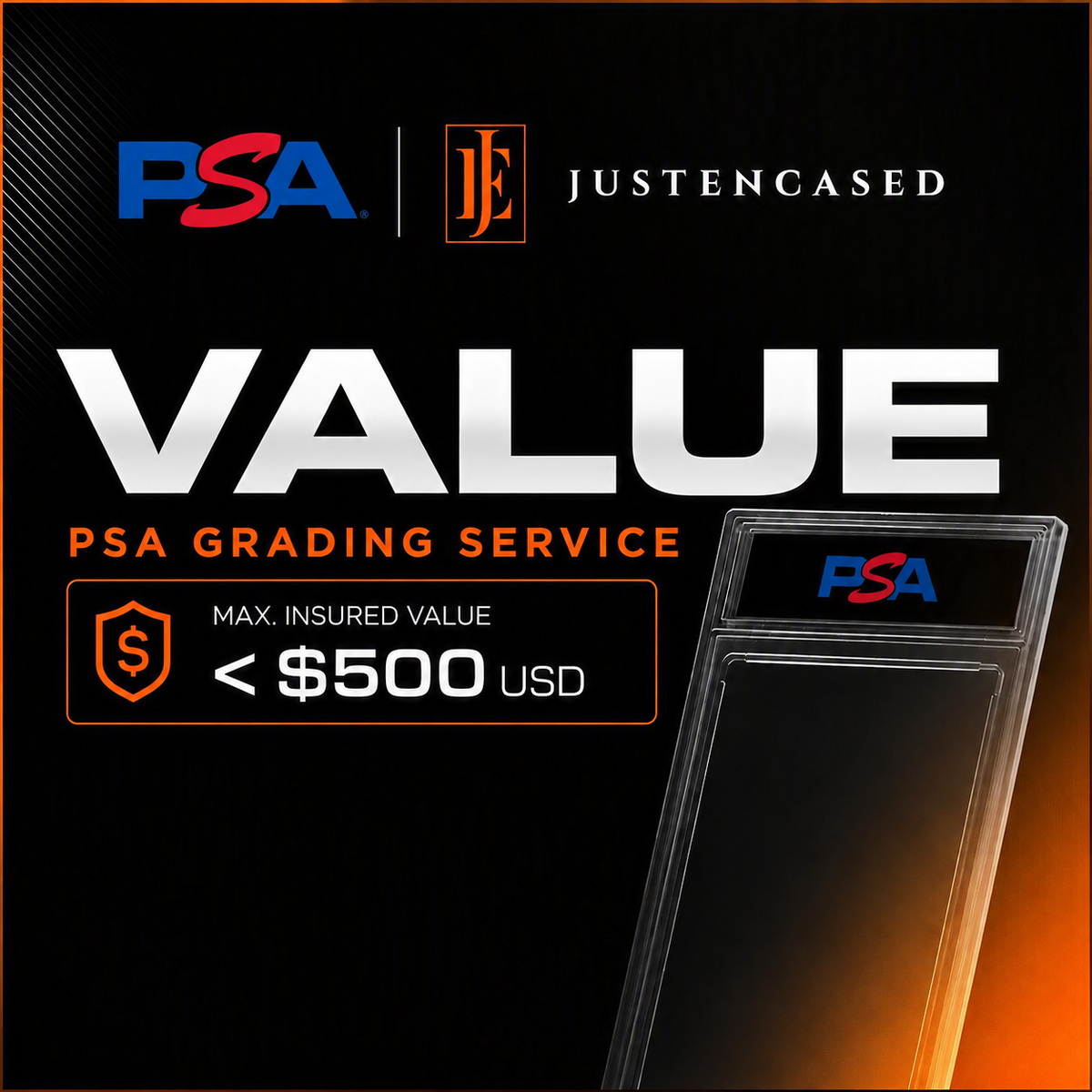 PSA Grading Slot: VALE <$500USD graded value