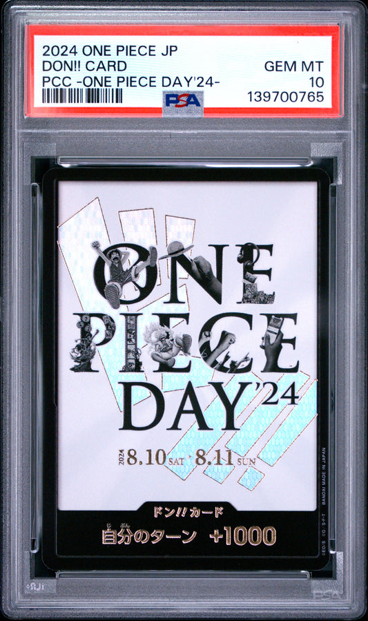 PSA 10 - Don!! Card One Piece Day '24 Japanese x765 - One Piece