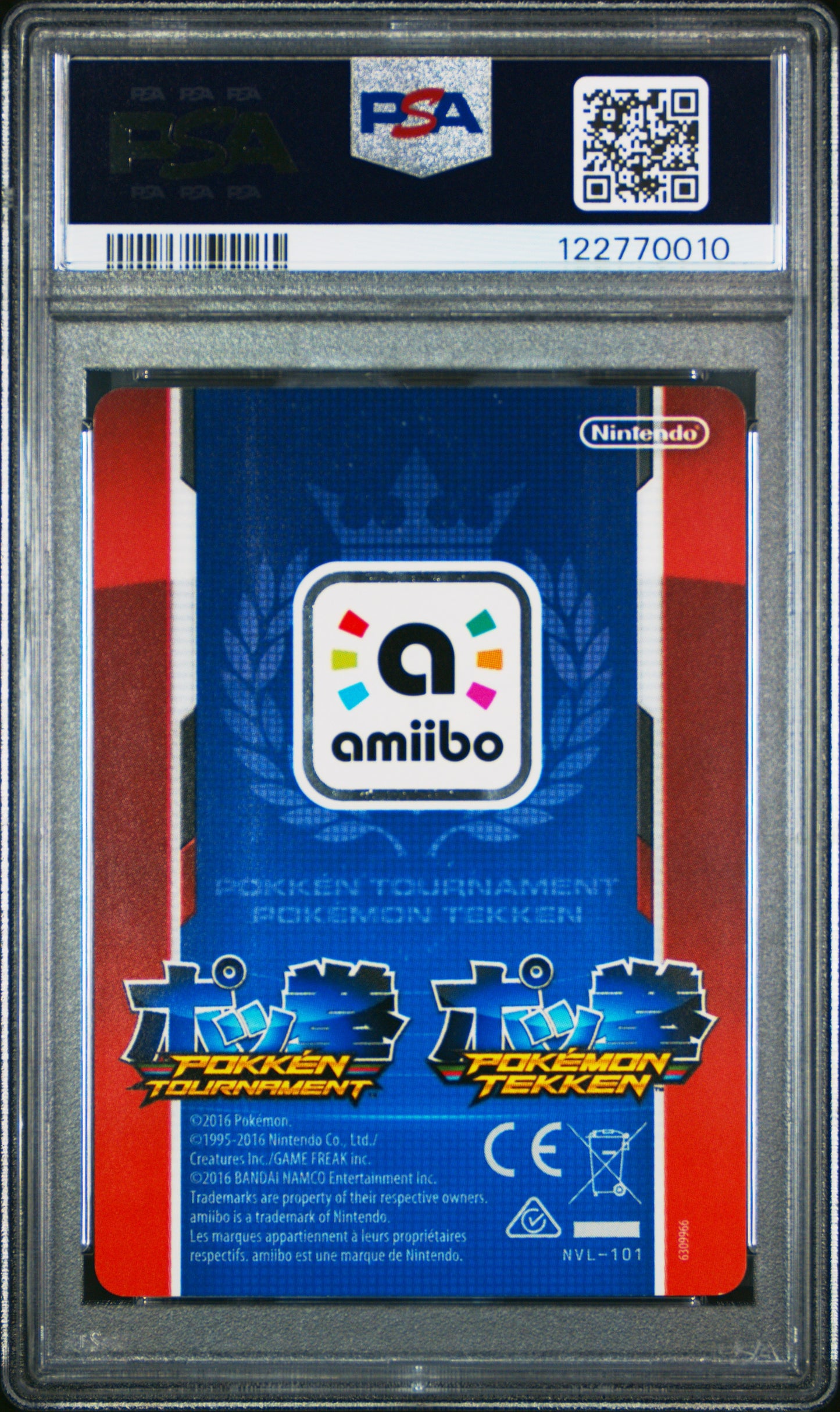 PSA 9 - Shadow Mewtwo 2016 Pokken Tournament Europe Promo - Pokemon