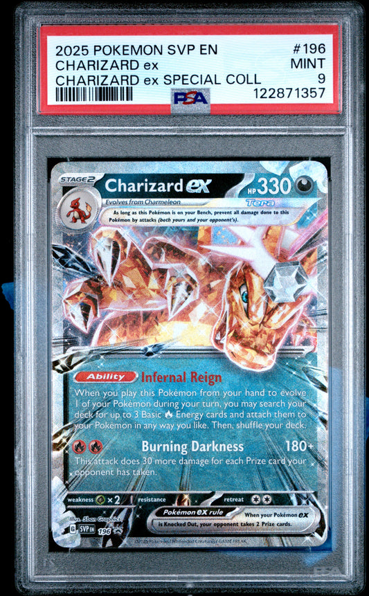 PSA 9 - Charizard ex SVP196 Charizard ex Special Collection Box - Pokemon