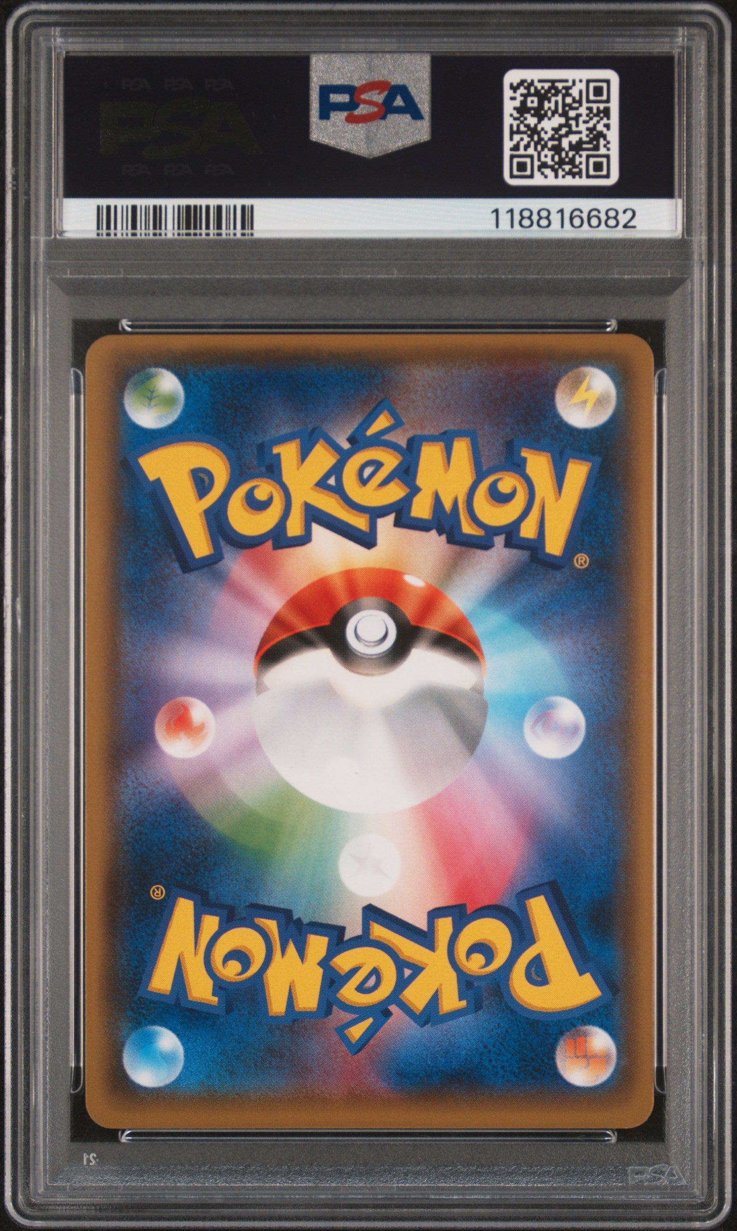 PSA 9 - Poncho-Wearing Eevee Vaporeon 137/SM-P Mega Campaign Promo - Pokemon