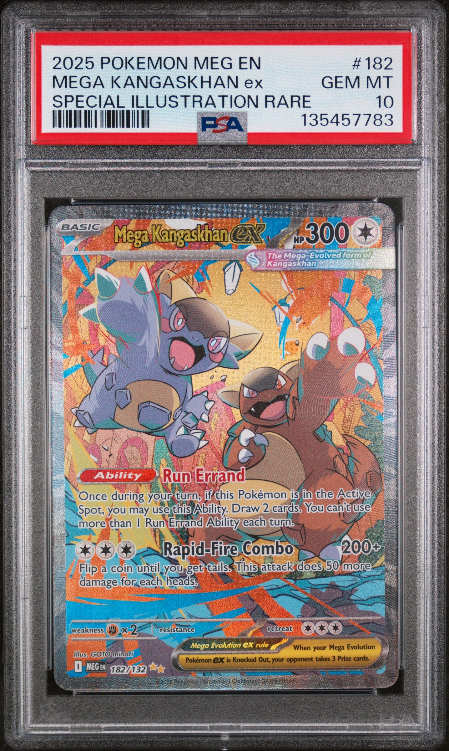 PSA 10 - Mega Kangaskhan ex 182/132 SIR Mega Evolution x783 [JEC] - Pokemon