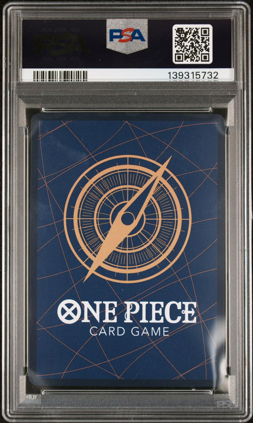 PSA 10 - Shanks 3rd Anniversary SILVER OP09-004 SR Japanese [JEC] - One Piece