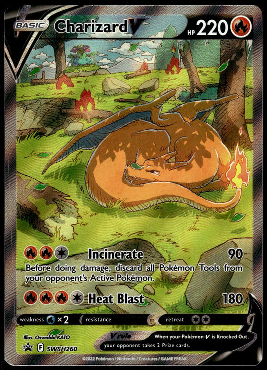 Charizard V SWSH260 Charizard Ultra Premium Collection Pokemon [NM] (1)