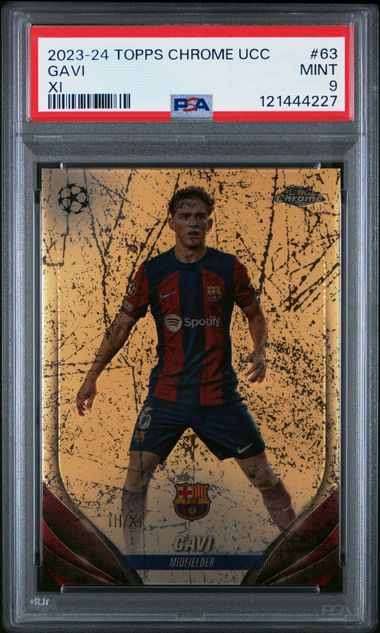 PSA 9 - Gavi Topps Chrome UCC 111/XI 23-24 - Football