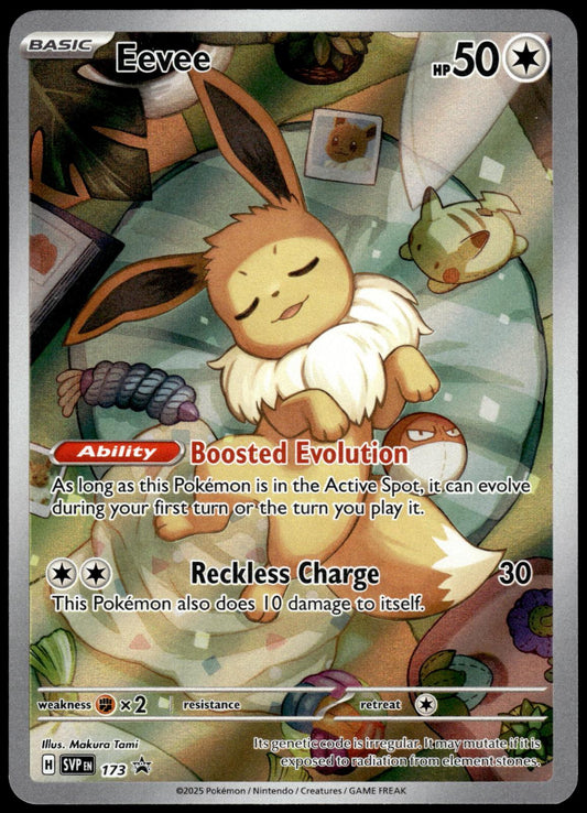 Eevee 173/SV-P SV Prismatic Evolutions SPC Promo Pokemon [NM] (1)