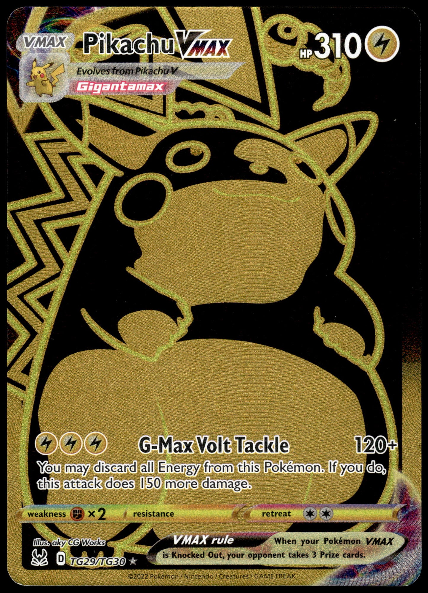 Pikachu VMAX TG29/TG30 SWSH Lost Origin [NM] (3)