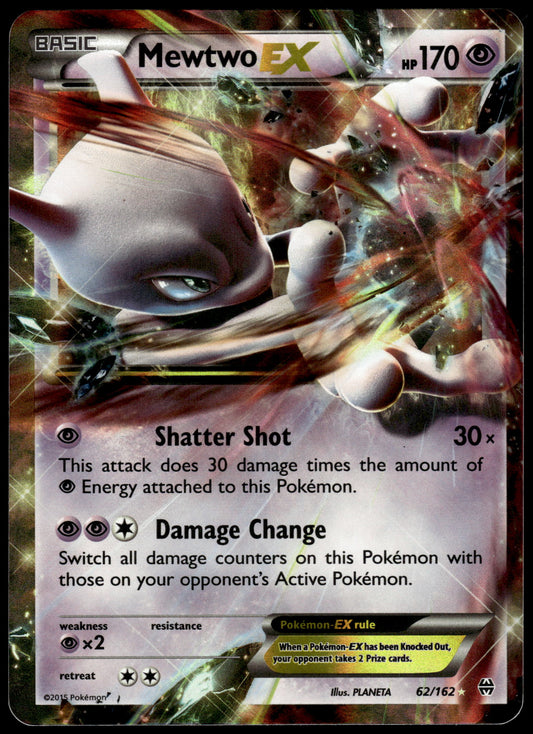 Mewtwo EX 62/162 XY BREAKthrough Pokemon [NM] (1)