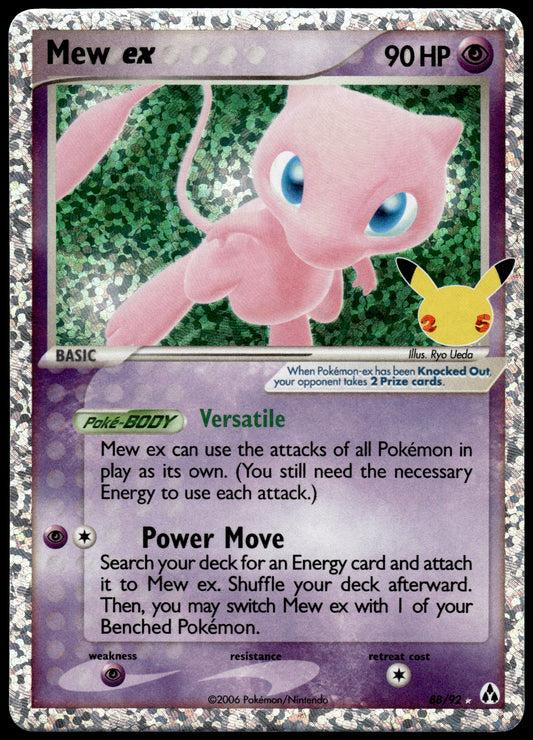 Mew ex 88/92 SWSH Celebrations Classic Collection [NM] (4)