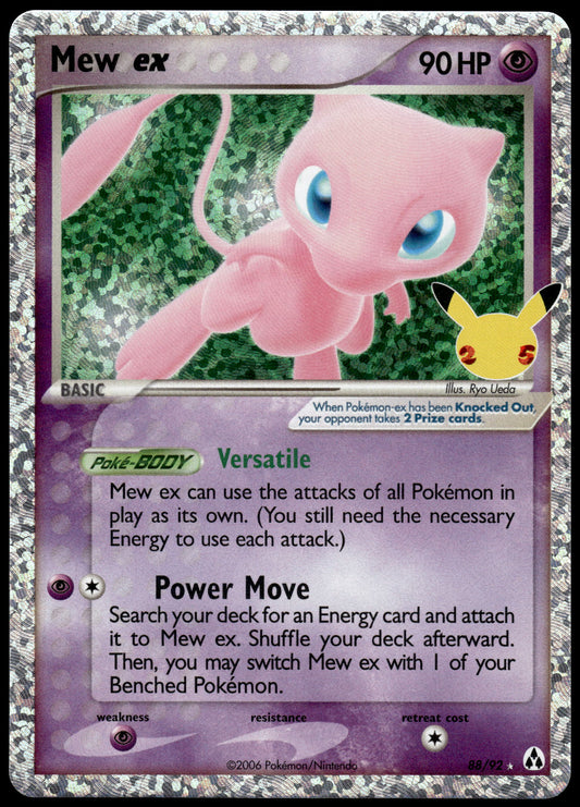 Mew ex 88/92 SWSH Celebrations Classic Collection [NM] (5)