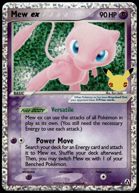 Mew ex 88/92 SWSH Celebrations Classic Collection [NM] (6)