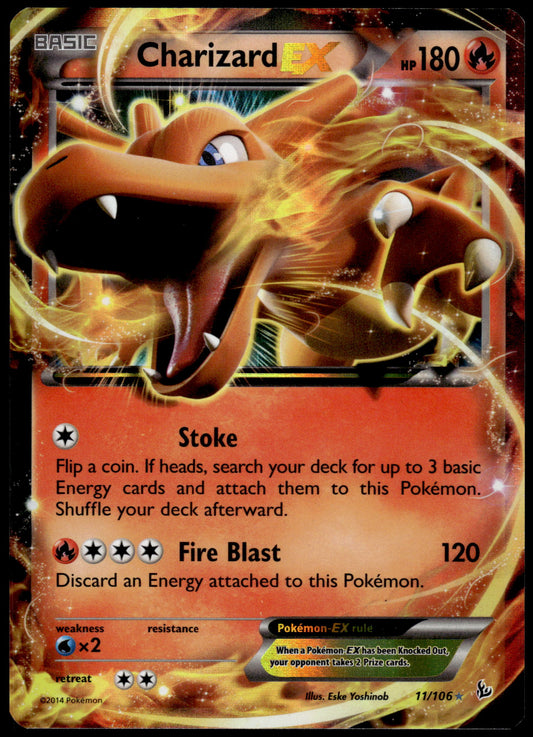 Charizard EX 11/106 XY Flashfire Pokemon [PL] (1)