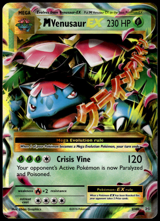 Mega Venusaur EX 2/108 XY Evolutions Pokemon [PL] (1)