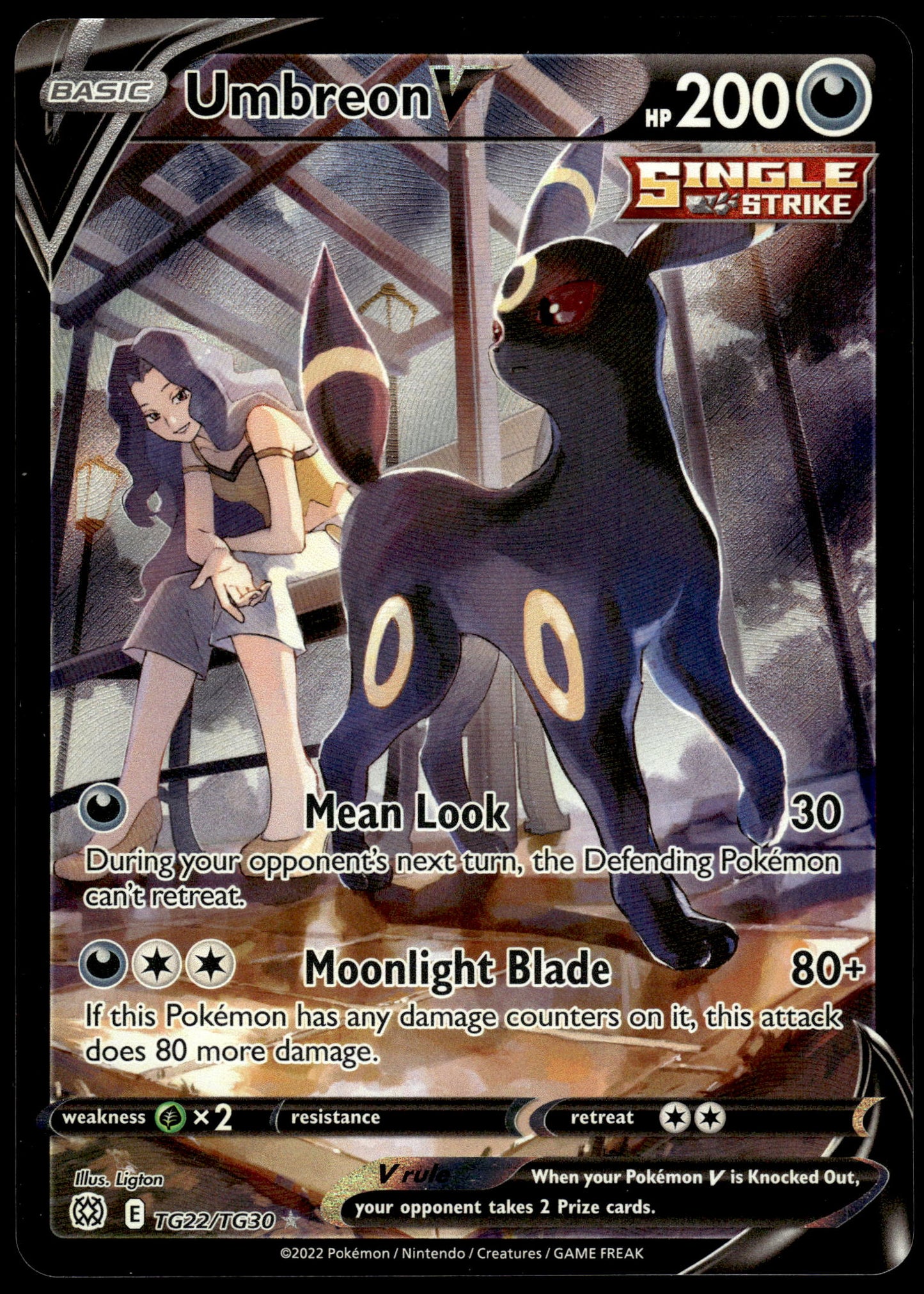 Umbreon V TG22/TG30 SWSH Brilliant Stars Pokemon [PL] (1)