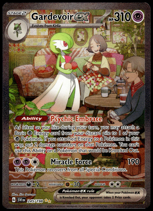 Gardevoir ex 245/198 SIR SV Scarlett Violet Base Set Pokemon [NM] (1)