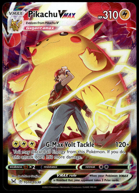 Pikachu VMAX TG17/TG30 SWSH Lost Origin Pokemon [NM] (1)