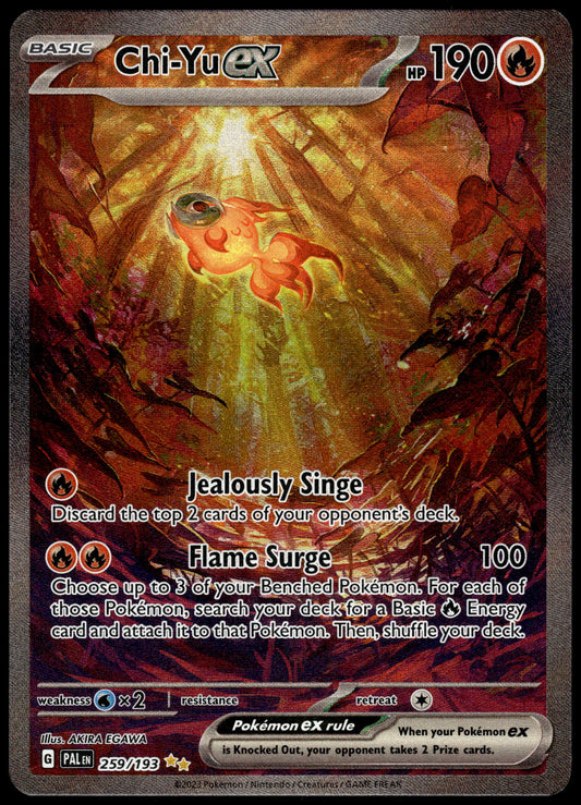 Chi-Yu ex 259/193 SIR SV Paldea Evolved Pokemon [NM] (1)