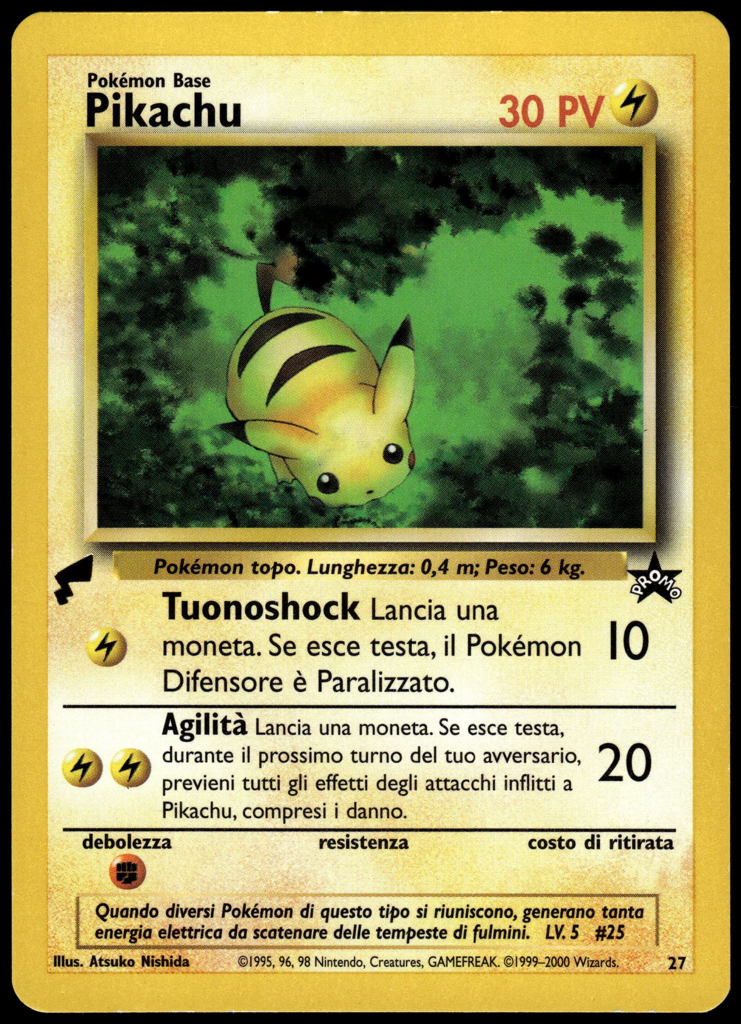 Pikachu 2000 Worlds Collection [9 CARD SET COMPLETE] Folder Pokemon