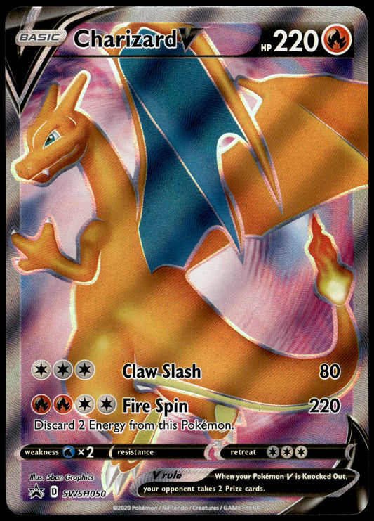 Charizard V SWSH050 Champions Path ETB Promo Pokemon [NM] (1)