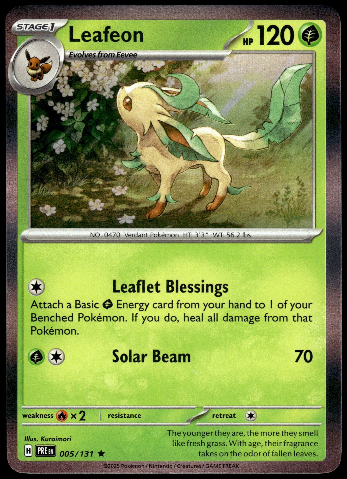 Flareon Vaporeon Jolteon Leafeon Holos /131 SV Prismatic Evolutions Pokemon [NM] (1)
