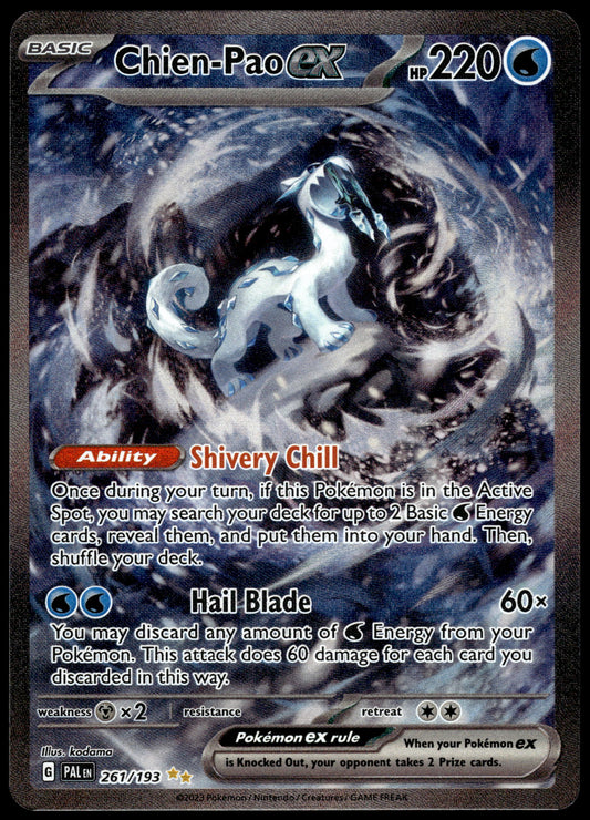 Chien-Pao ex 261/193 SIR SV Paldea Evolved Pokemon [NM] (1)