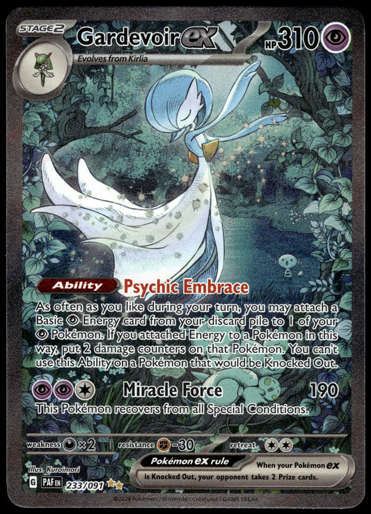 Gardevoir ex 233/091 SIR SV Paldean Fates Pokemon [NM] (1)