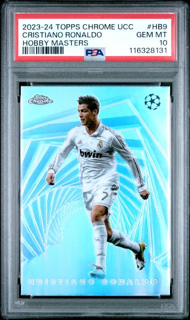 PSA 10 - Ronaldo Topps Chrome Hobby Masters 23-24 HB9 - Football