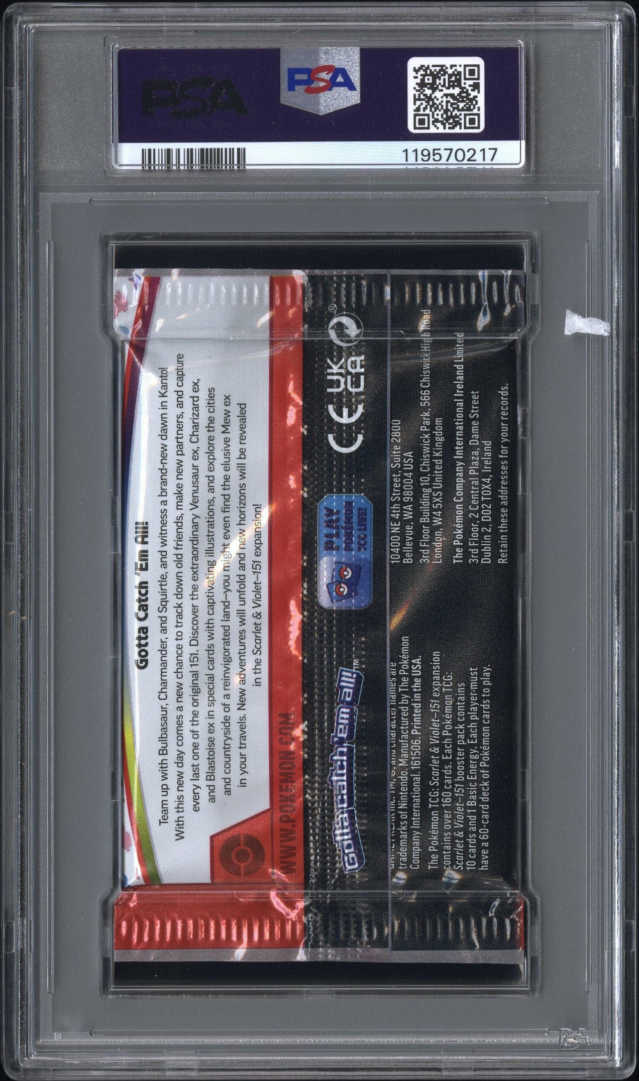PSA 9 - Scarlet & Violet MEW English 151 Foil Pack - Pokemon